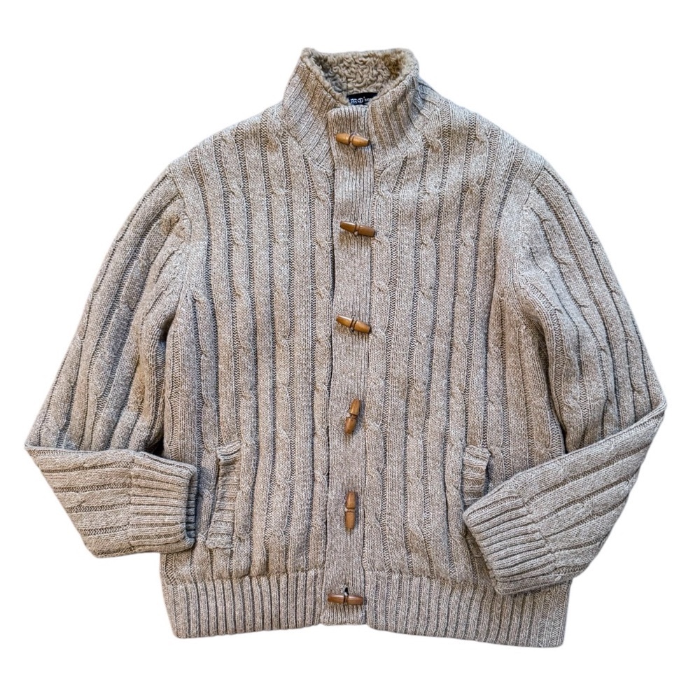 Zero Degrees Ribbed Cardigan